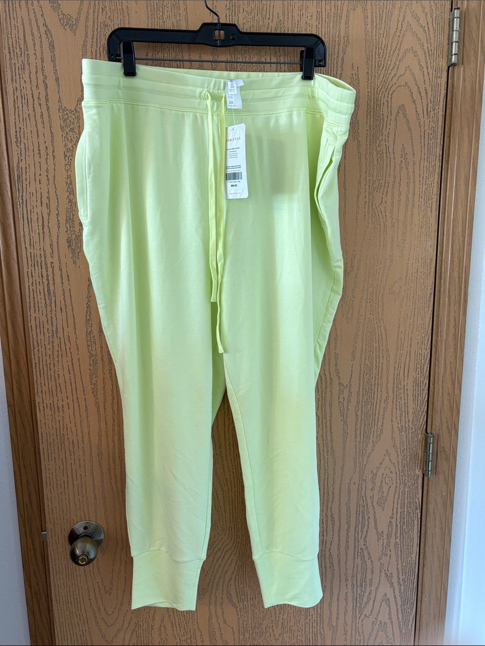 Fabletics Lime Drawstring Joggers
